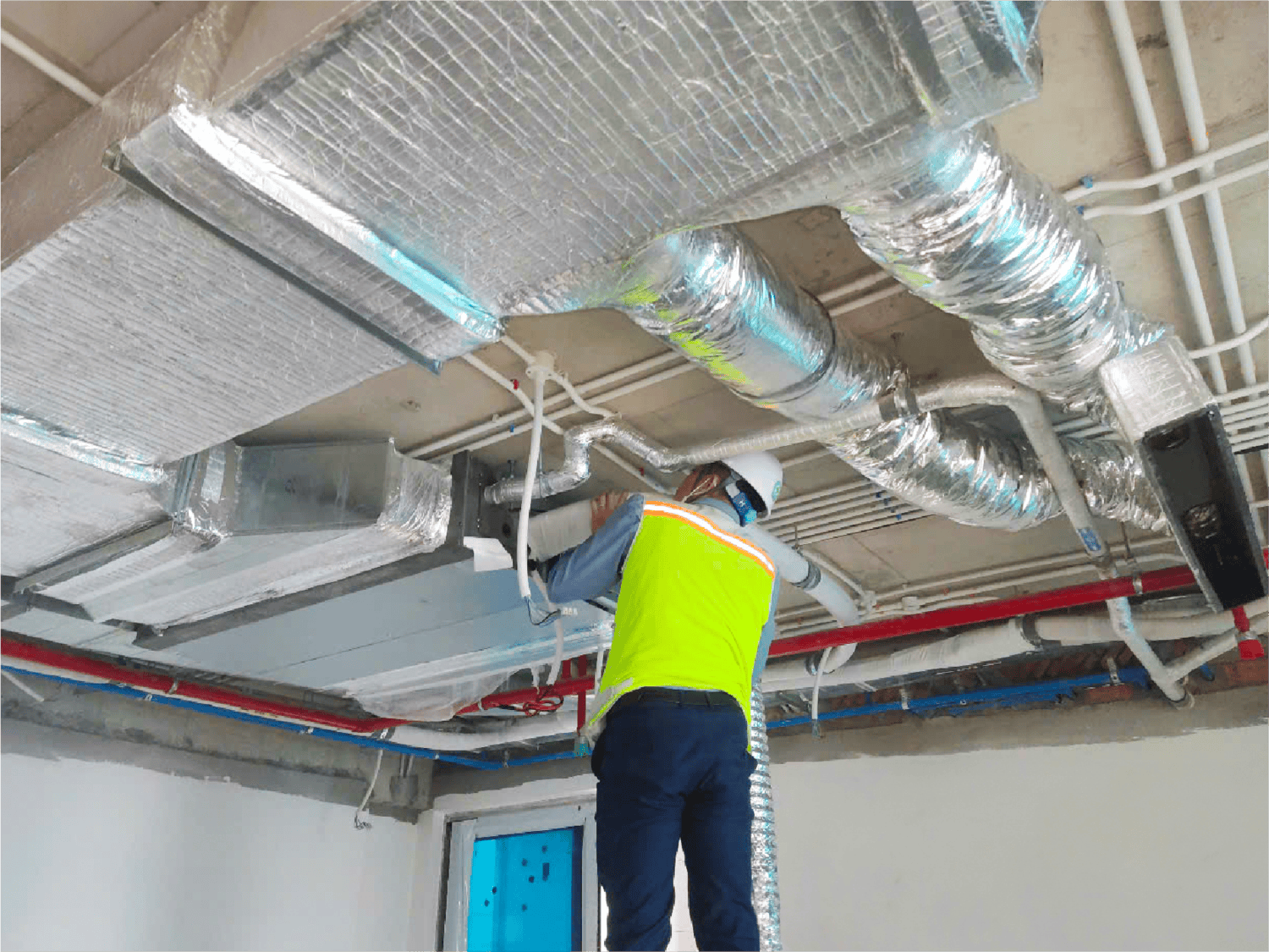 CÔNG TÁC THI CÔNG HỆ THỐNG MEP